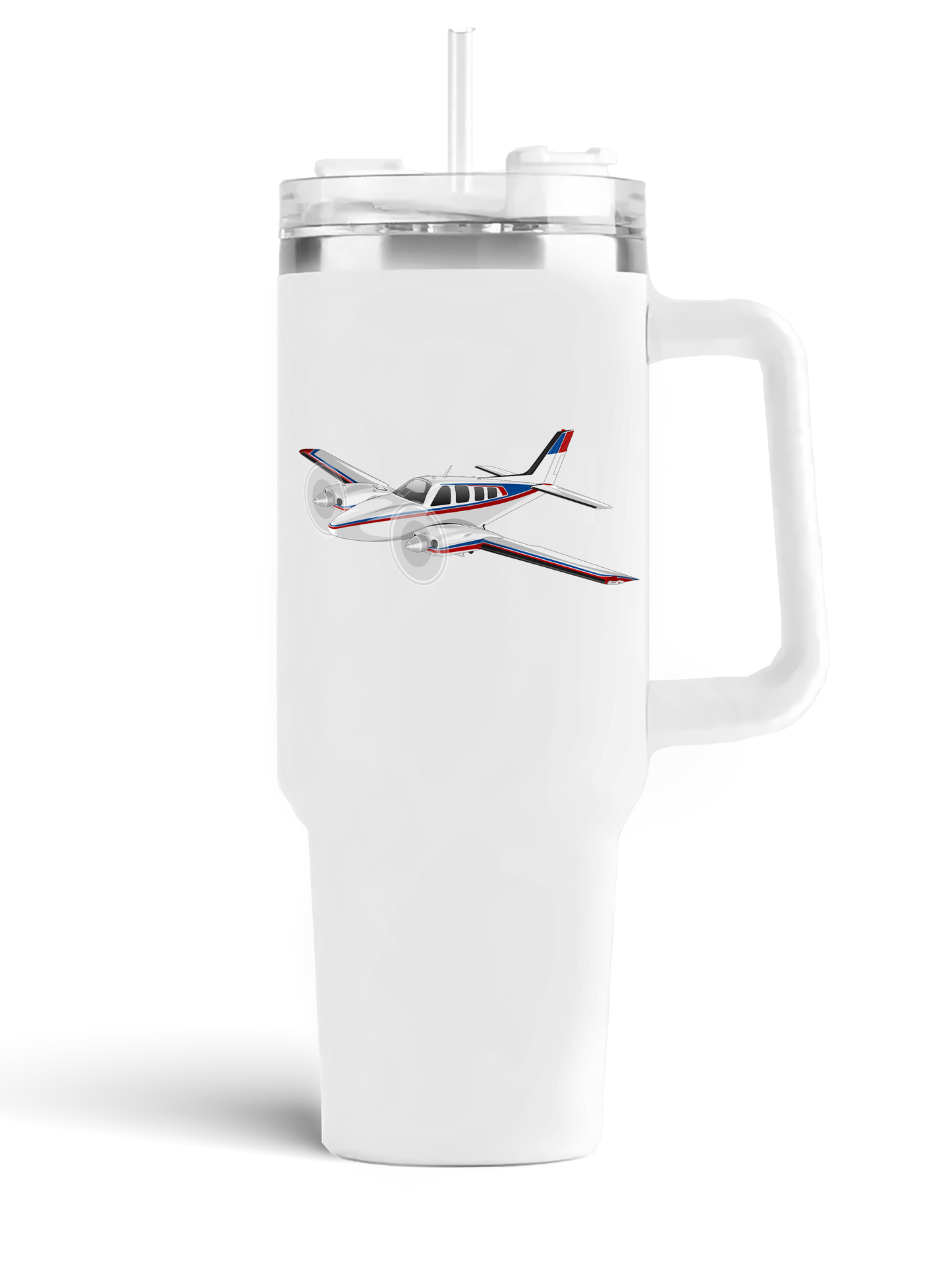 Beechcraft Baron 58P Mugs, Tumblers Drinkware