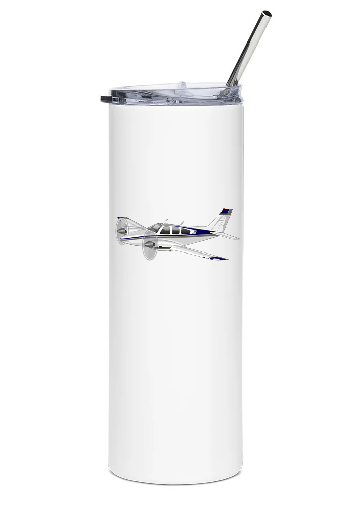 Beechcraft Baron 55 Mugs, Tumblers Drinkware