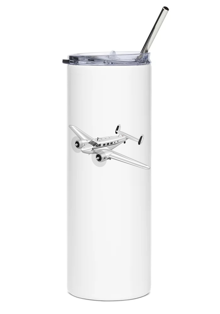 Beechcraft Model 18 Mugs, Tumblers Drinkware