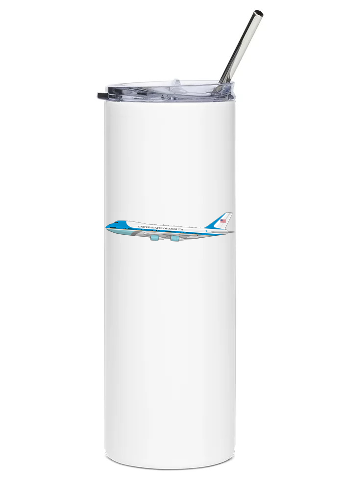 Boeing VC-25 Air Force One Mugs, Tumblers Drinkware