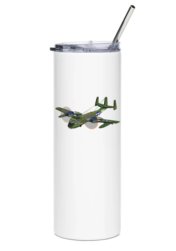 Grumman OV-1 Mohawk Mugs, Tumblers Drinkware
