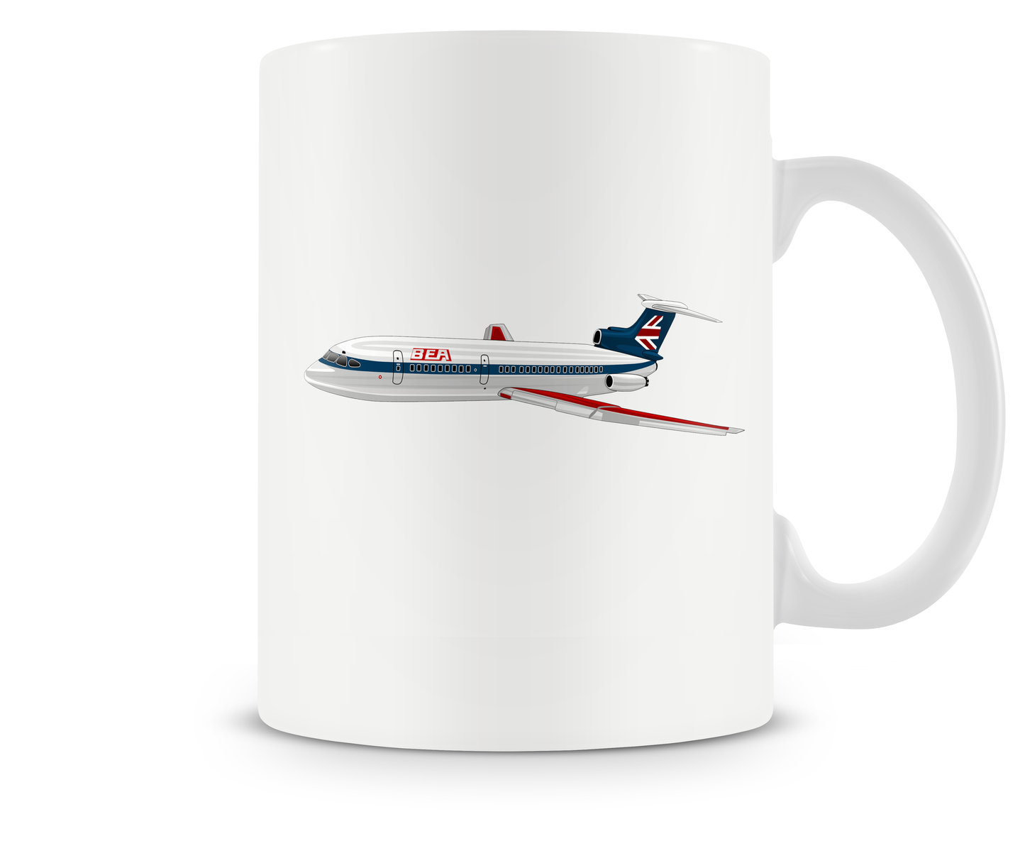 British European Airways Hawker Siddeley Trident Mugs, Tumblers Drinkware
