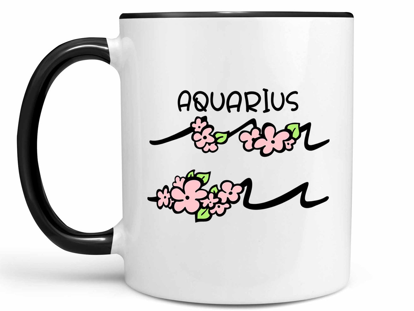 Aquarius Flower Coffee Mug