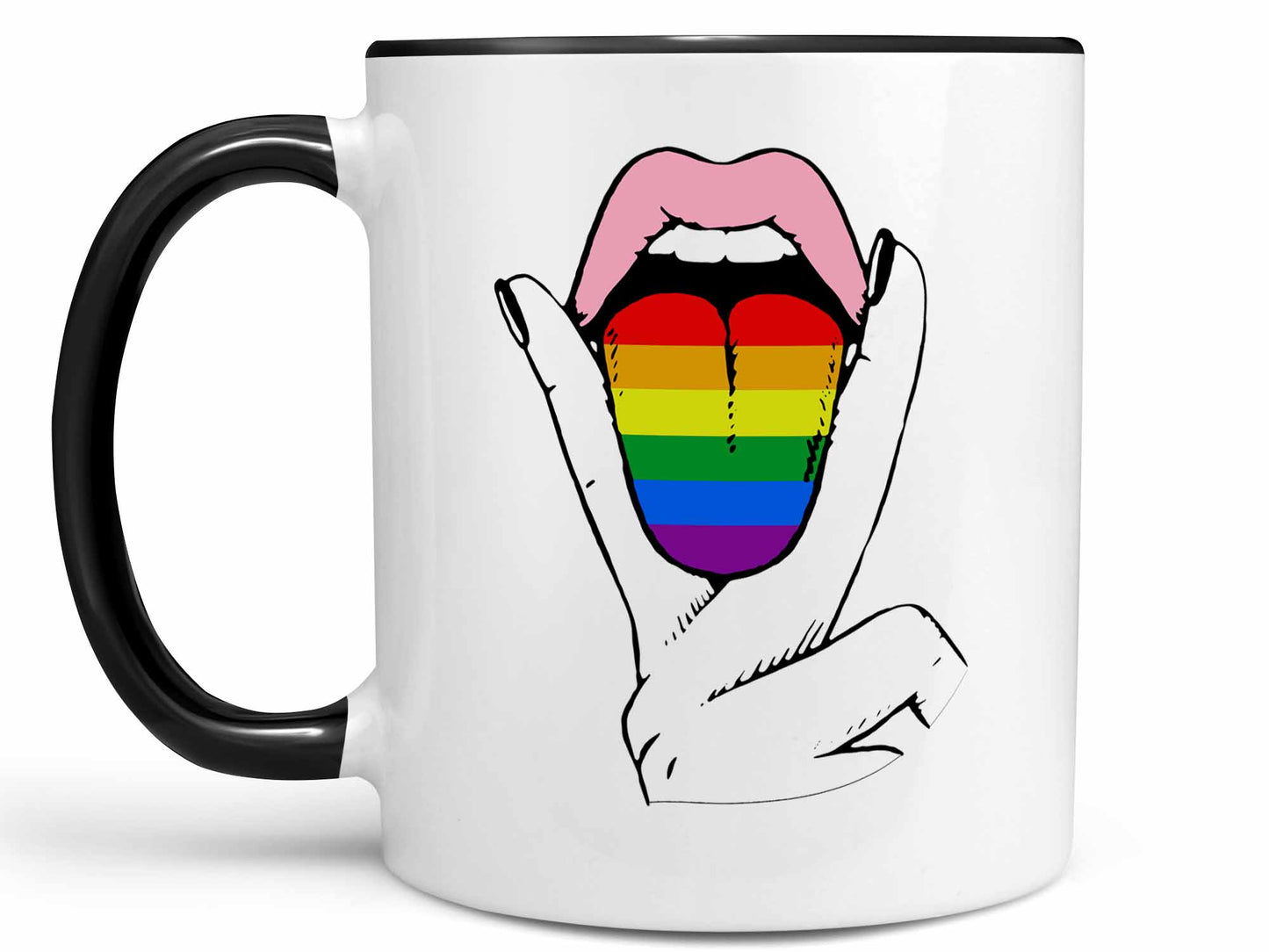 Pride Tongue Coffee Mug