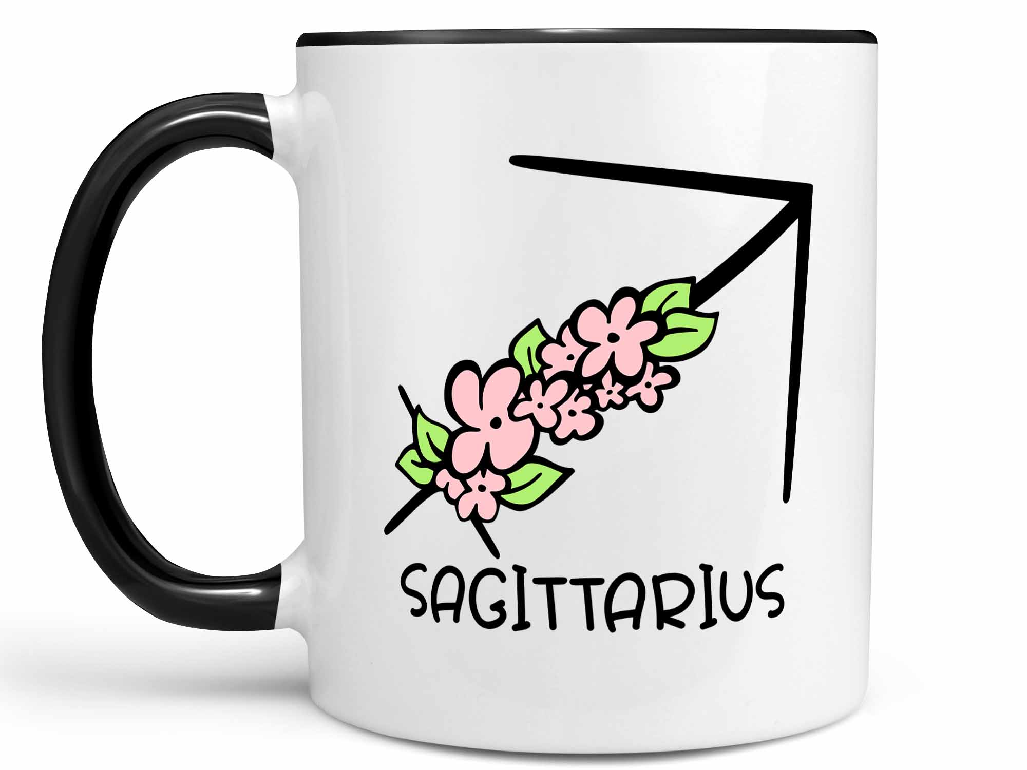 Sagittarius Flower Coffee Mug