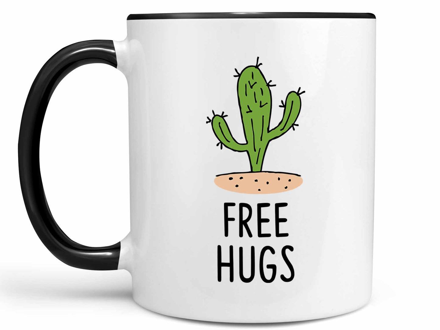 Free Hugs Cactus Coffee Mug