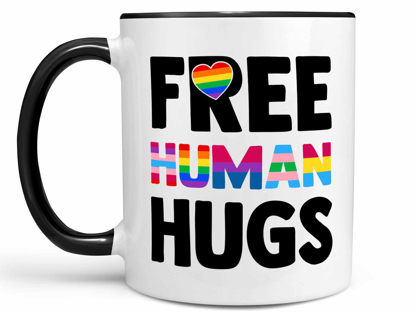 Free Human Hugs Coffee Mug