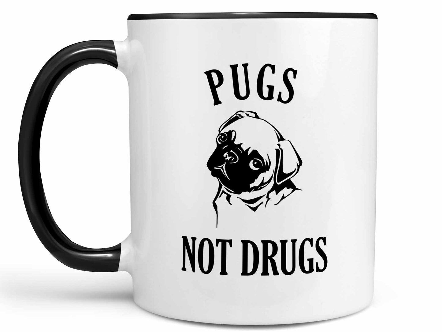 Pugs Not Drugs Dog Coffee Mug