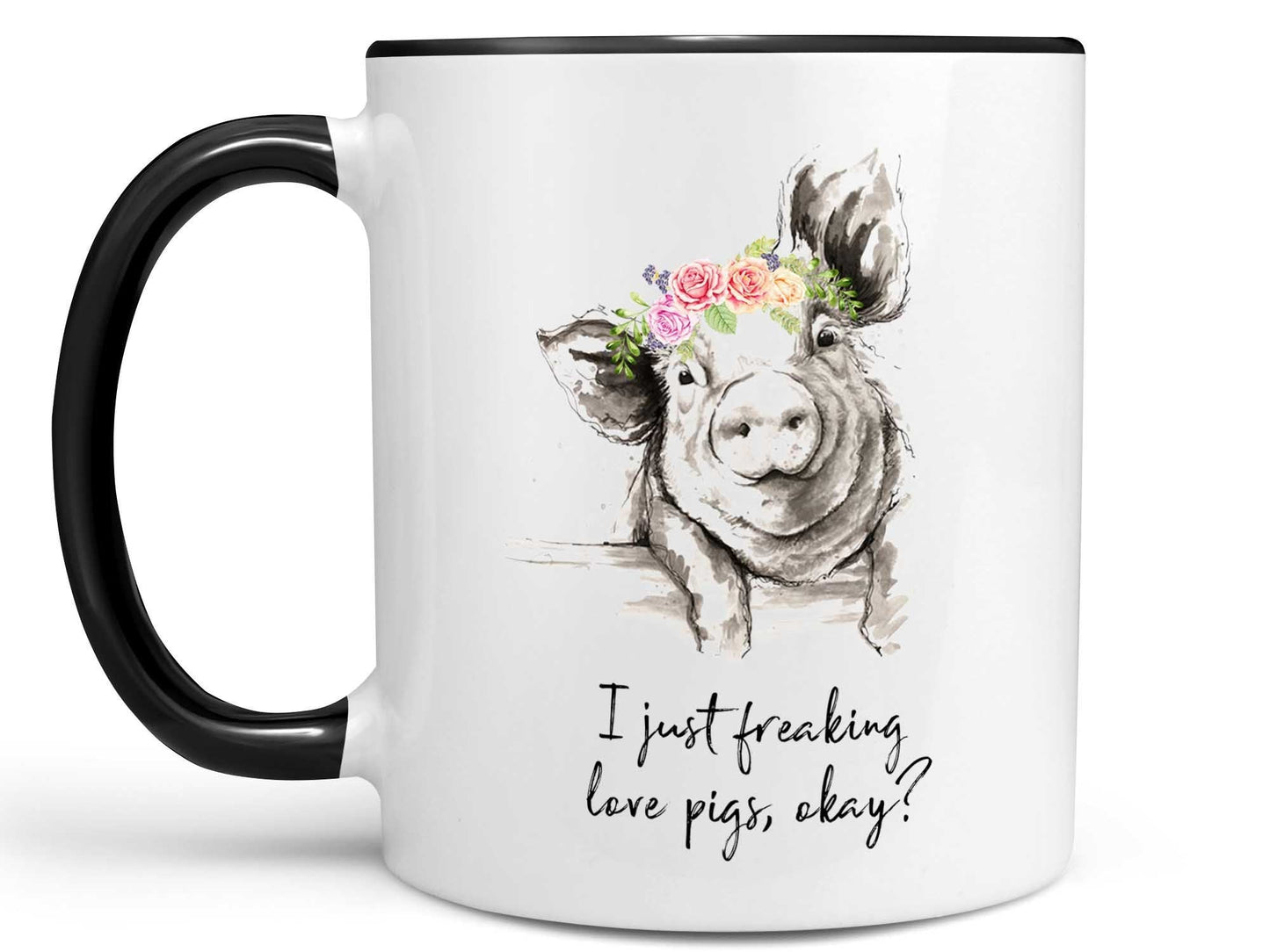 Freaking Love Pigs Coffee Mug