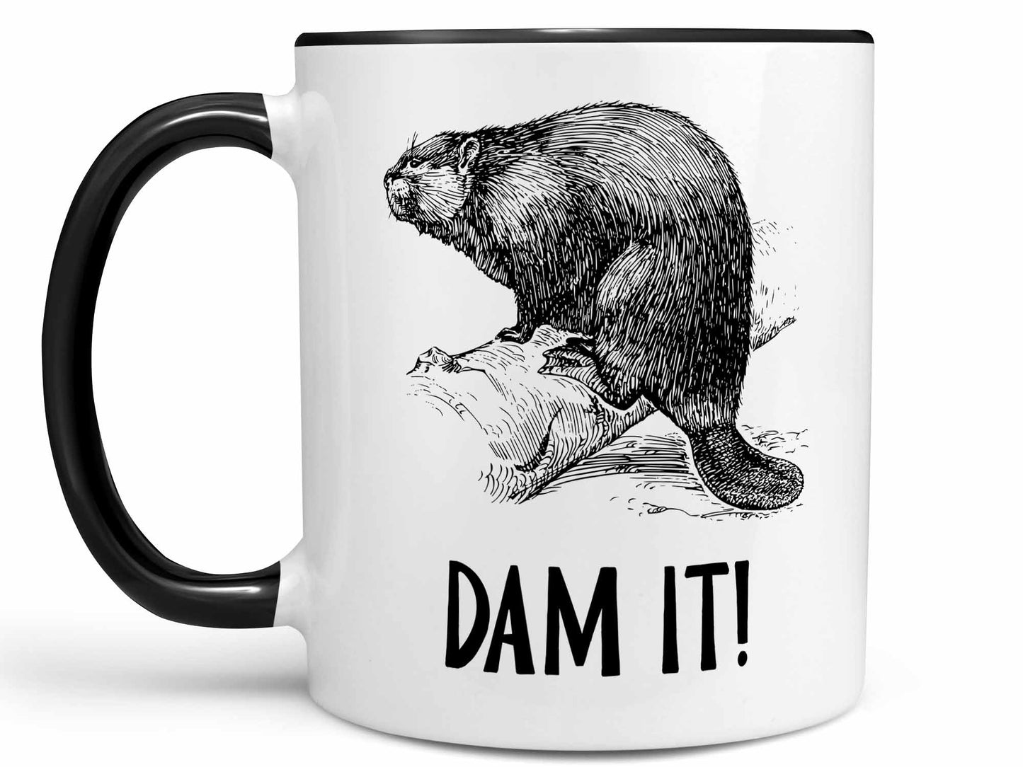 Dam It Beaver Coffee Mug