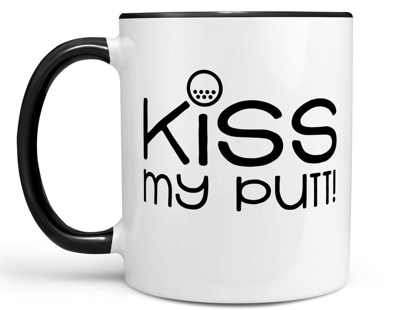 Kiss My Putt Golf Coffee Mug