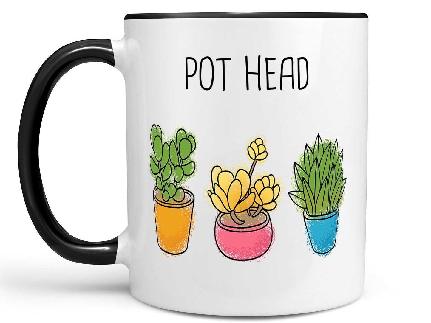 Pot Head Succulents Coffee Mug
