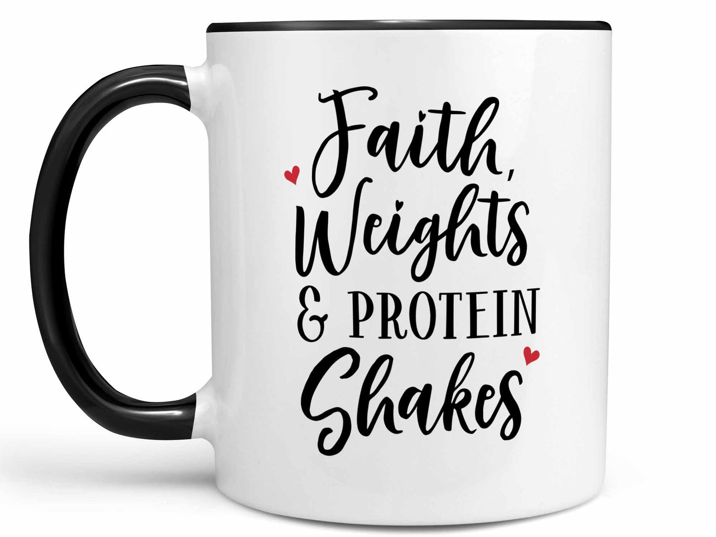Faith Weights Shakes Coffee Mug