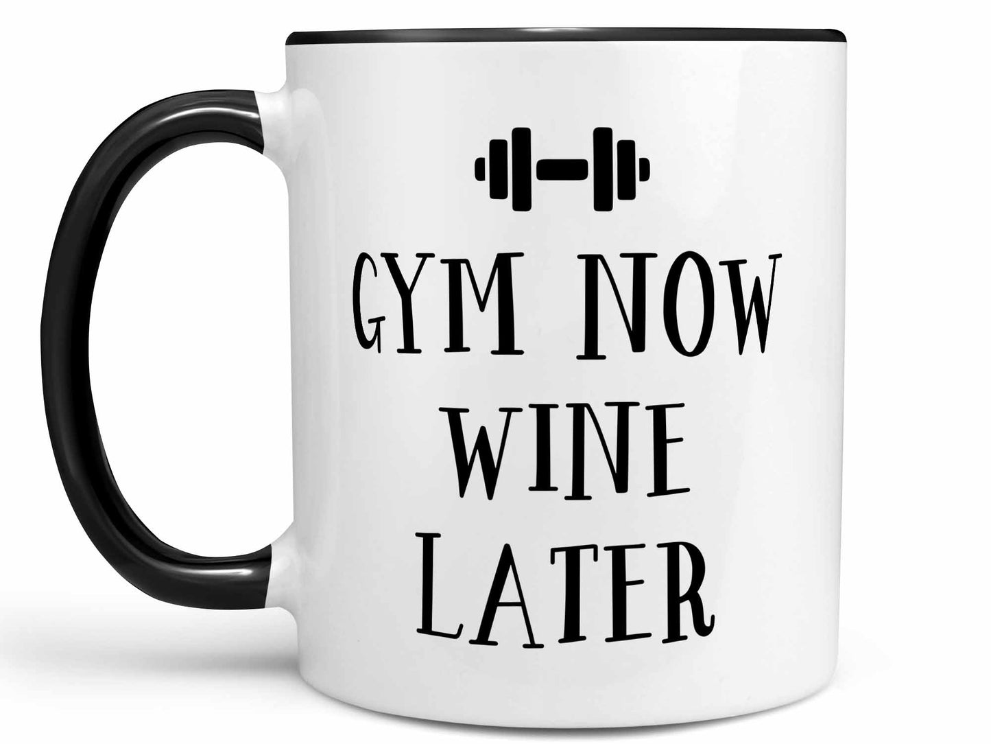 Gym Now Wine Later Coffee Mug