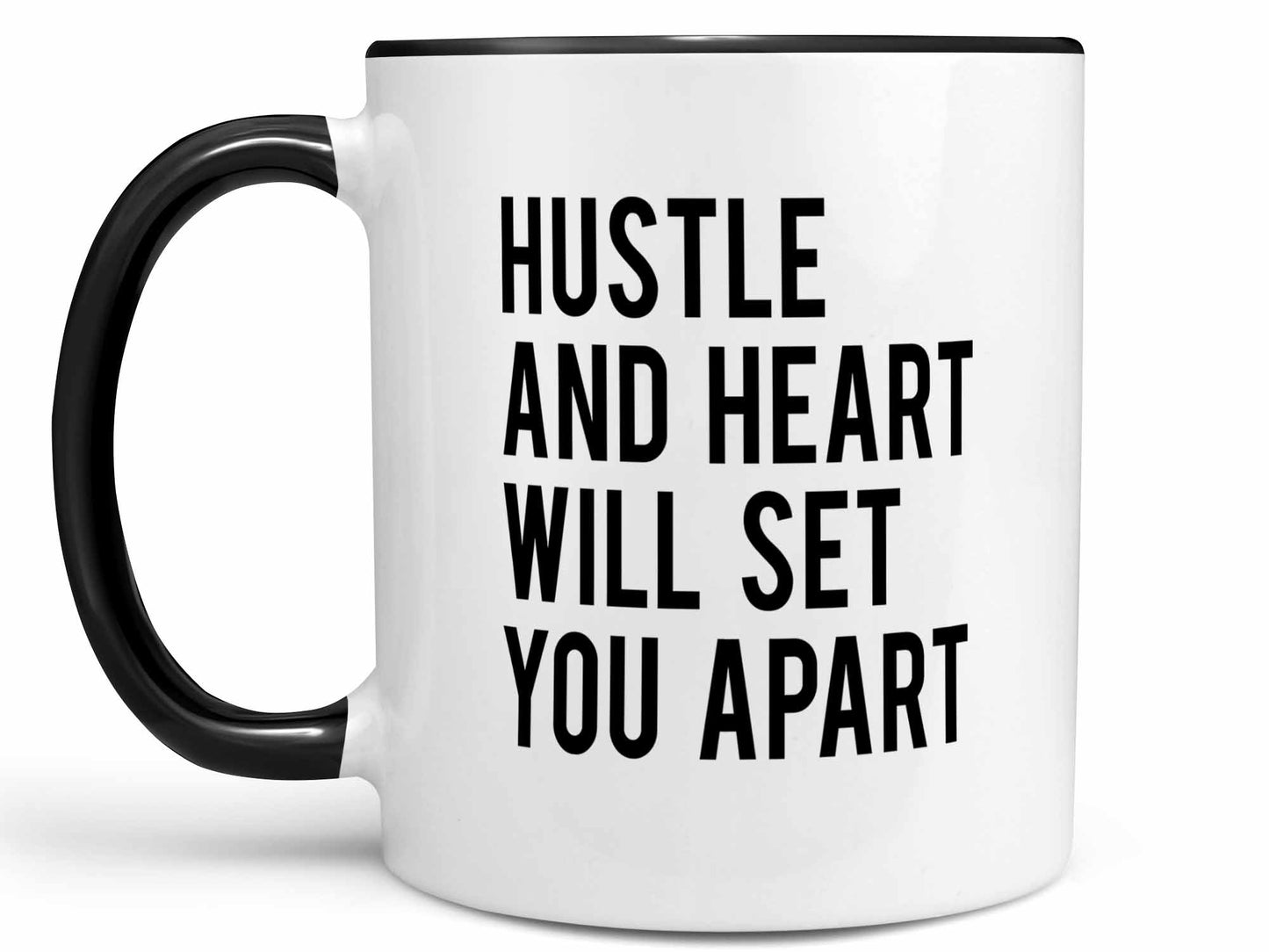 Hustle and Heart Coffee Mug