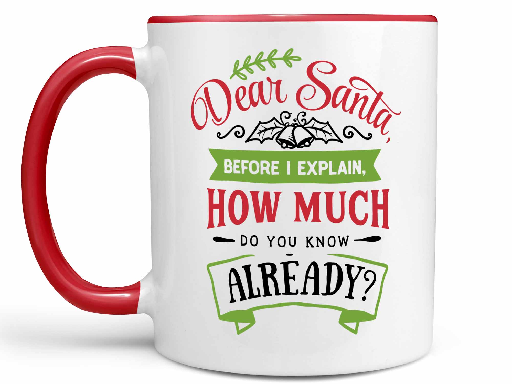 Santa Before I Explain Coffee Mug