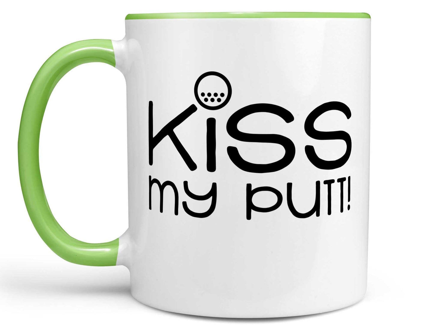 Kiss My Putt Golf Coffee Mug