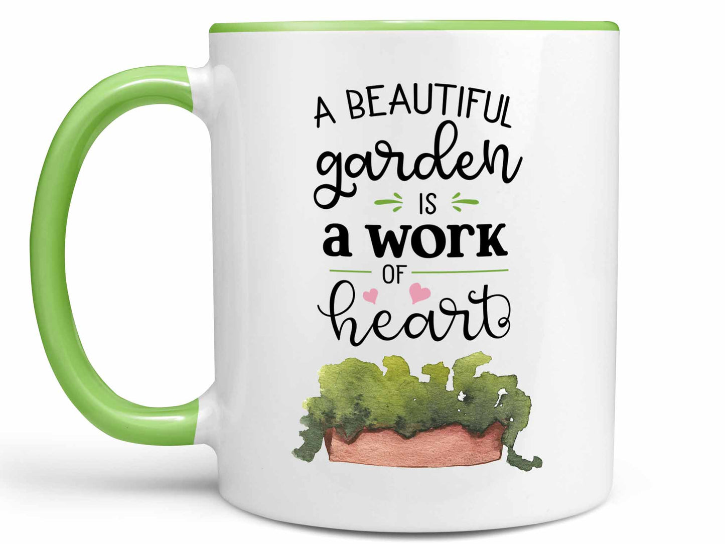 Gardening Work of Heart Coffee Mug