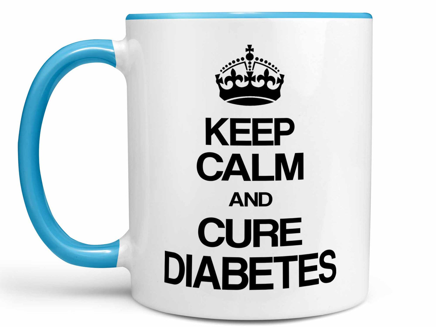 Keep Calm and Cure Diabetes Coffee Mug