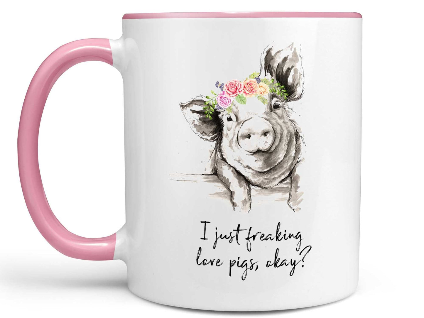 Freaking Love Pigs Coffee Mug