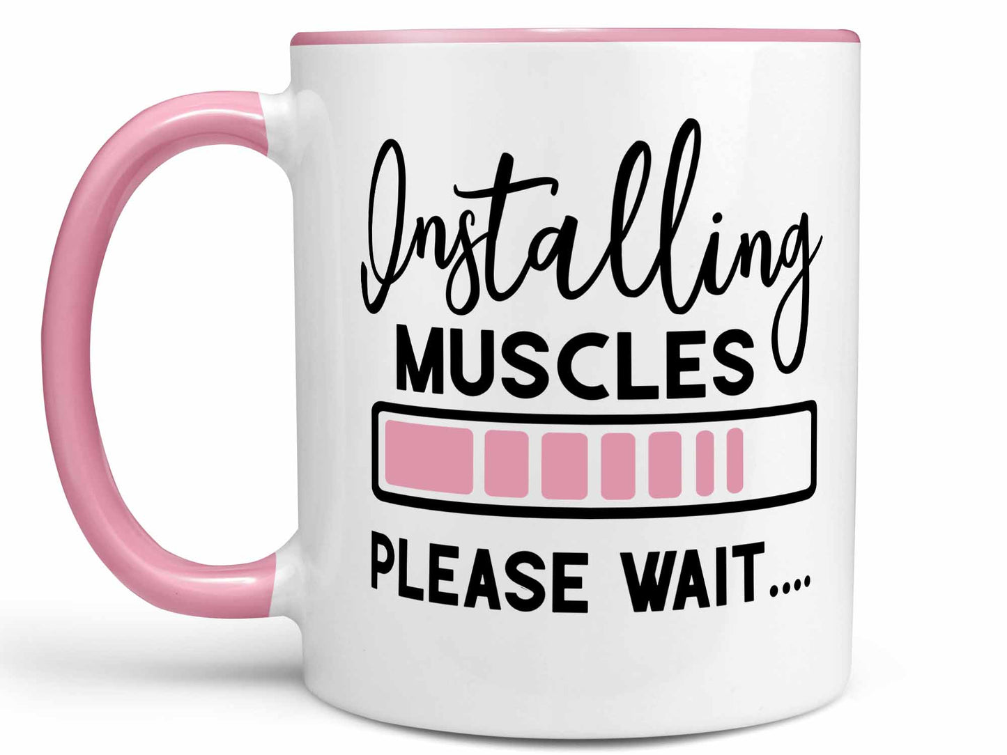 Installing Muscles Coffee Mug