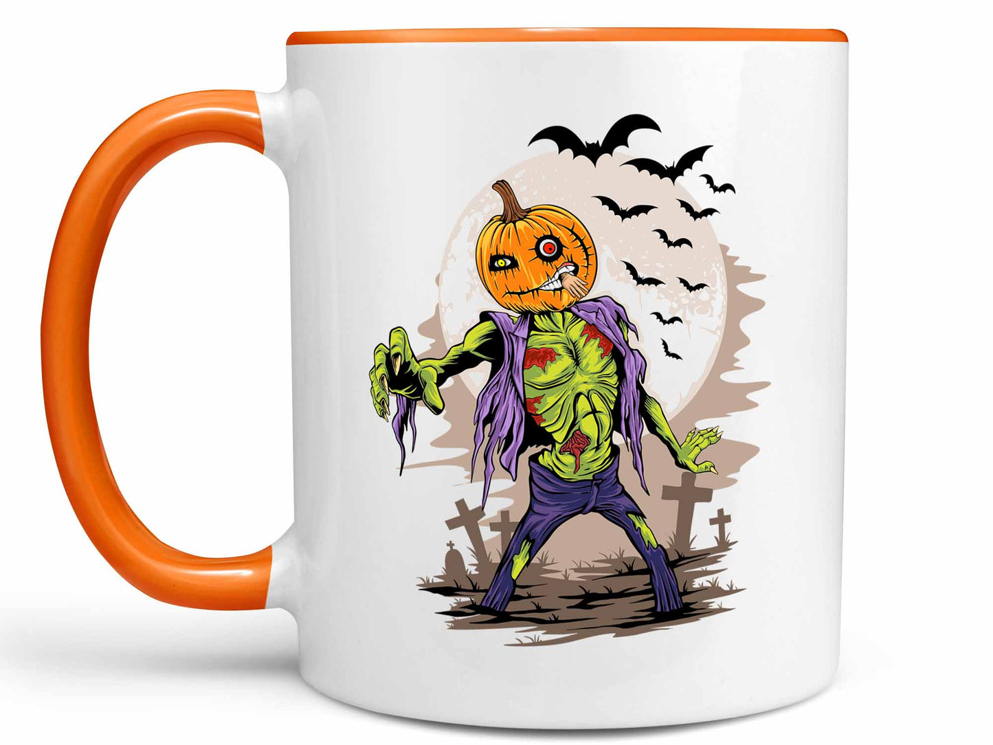 Pumpkin Zombie Coffee Mug