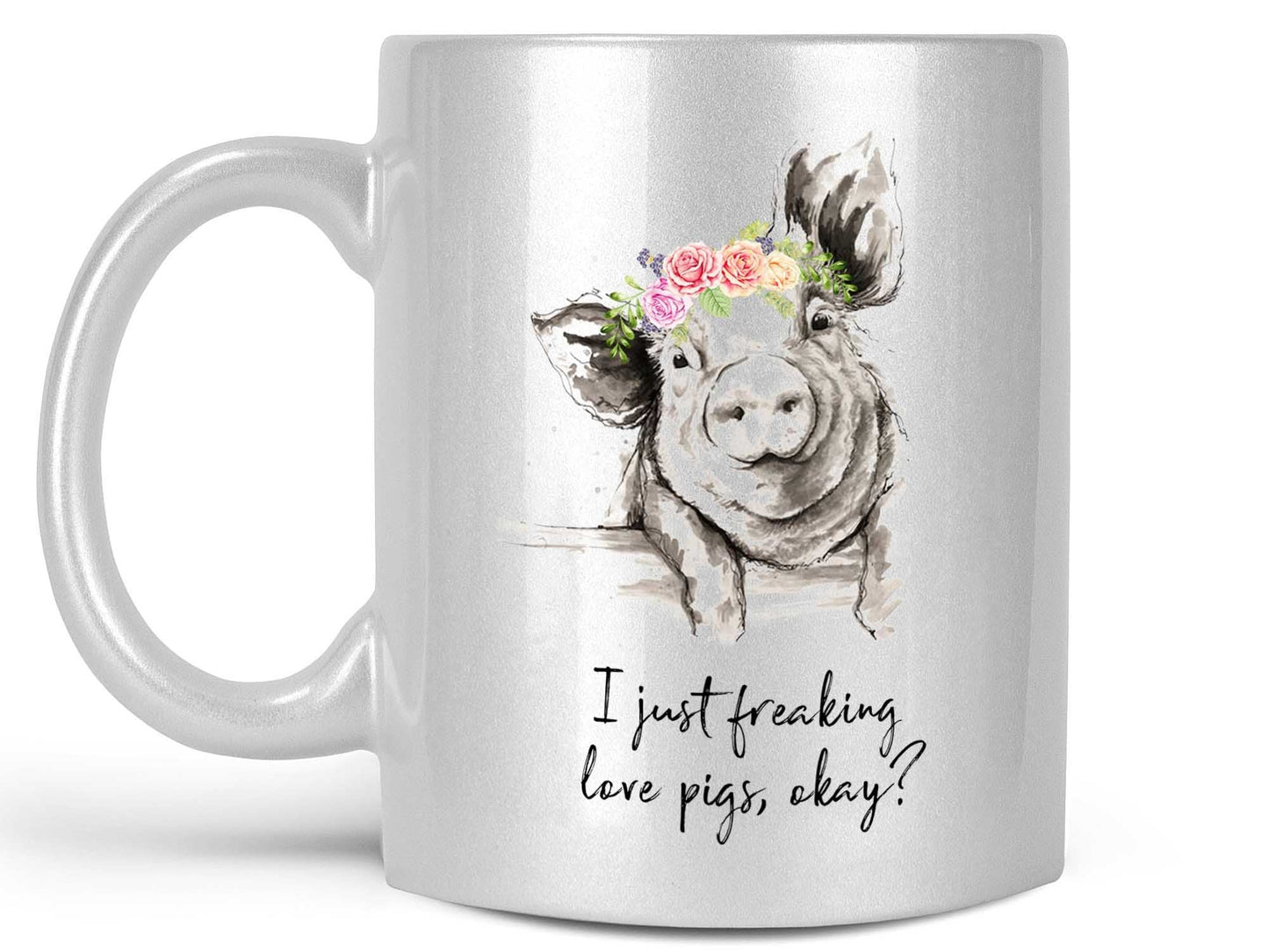 Freaking Love Pigs Coffee Mug