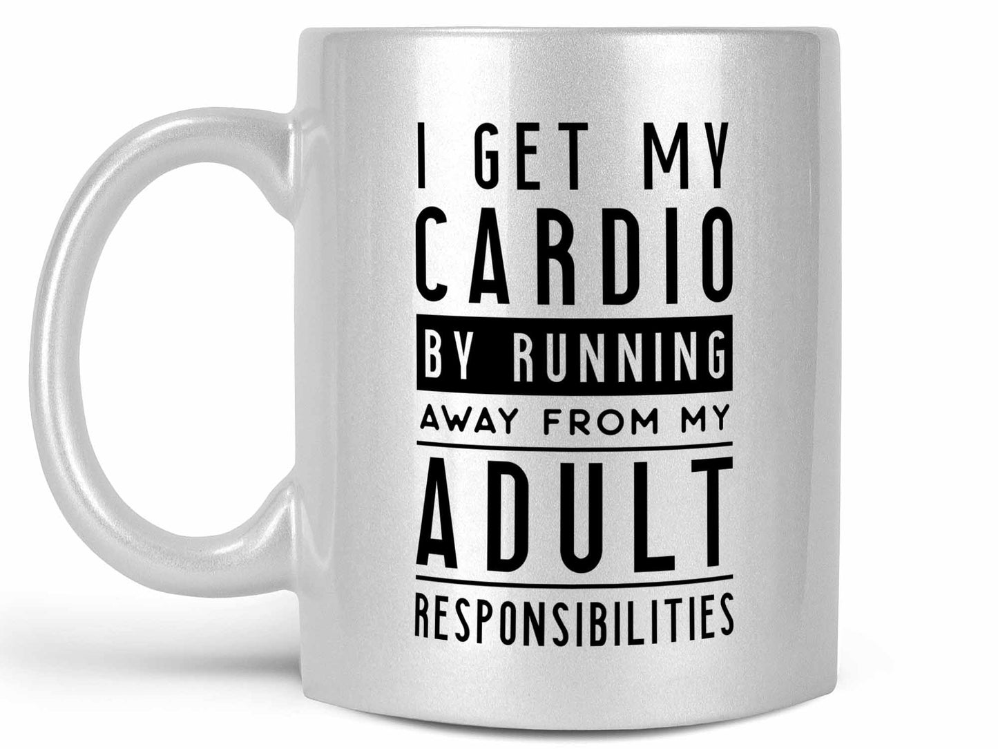 Running Away Cardio Coffee Mug