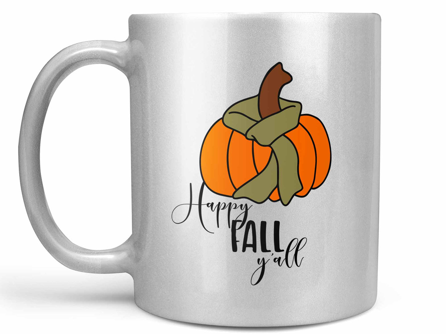 Happy Fall Y'all Pumpkin Coffee Mug