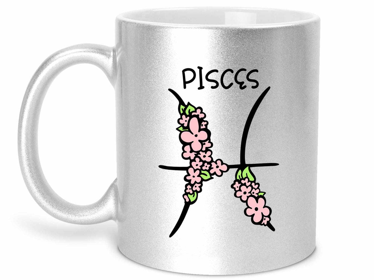 Pisces Flower Coffee Mug