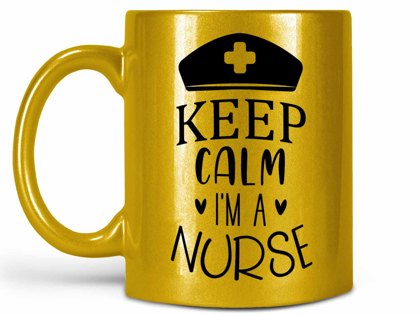 Keep Calm I'm a Nurse Coffee Mug