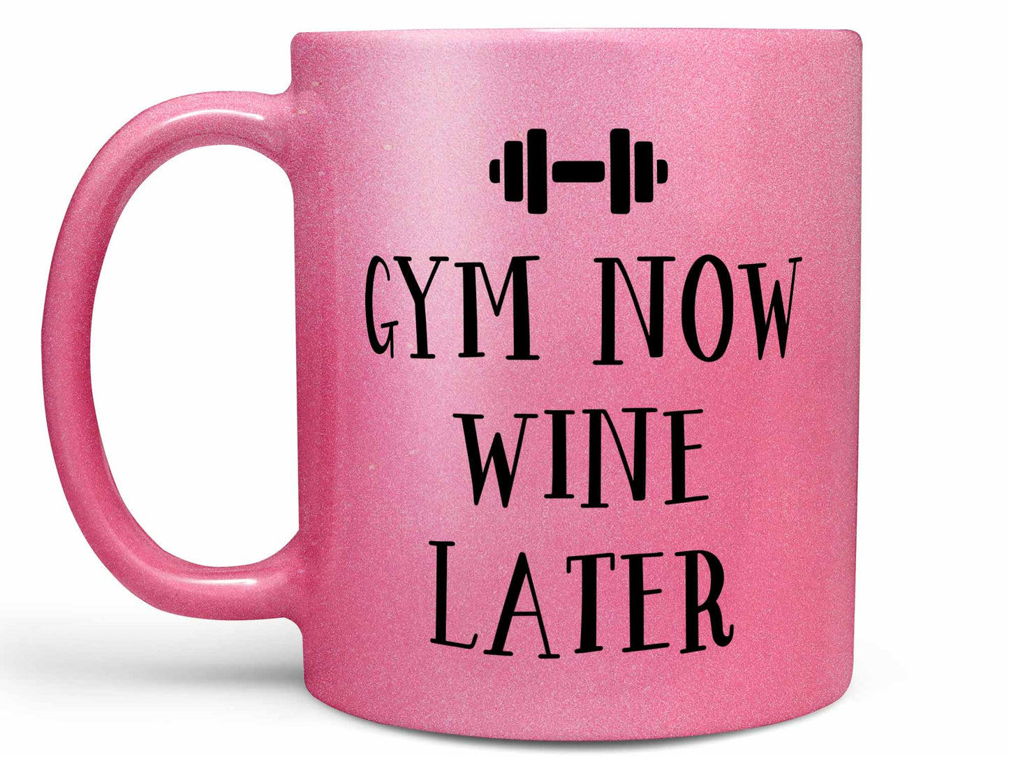 Gym Now Wine Later Coffee Mug