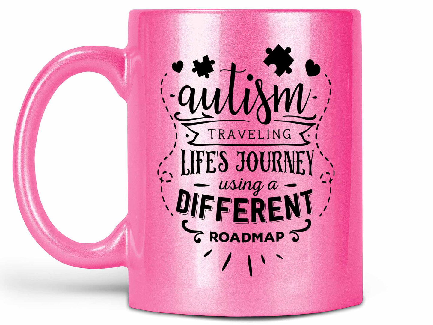 Autism Different Roadmap Coffee Mug