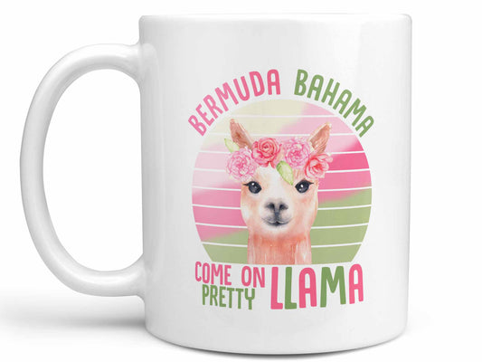 Bermuda Bahama Llama Coffee Mug