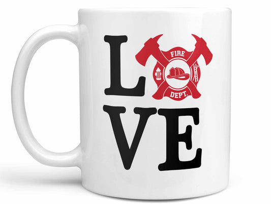 Firefighter Love Coffee Mug