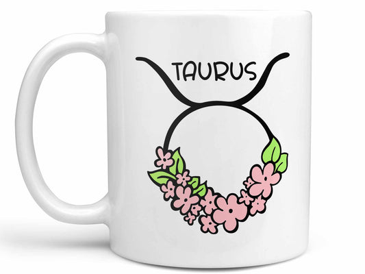 Taurus Flower Coffee Mug