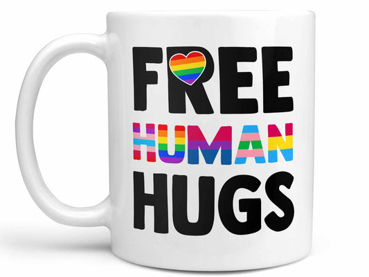 Free Human Hugs Coffee Mug