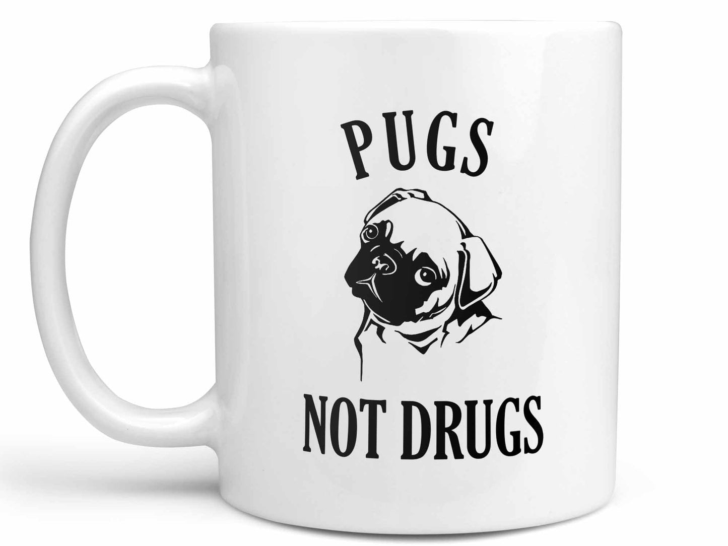 Pugs Not Drugs Dog Coffee Mug