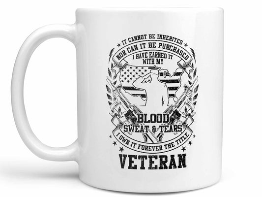 Forever the Title Veteran Coffee Mug