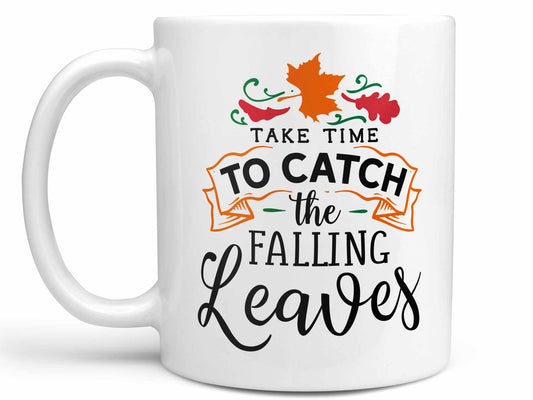 Falling Leaves Autumn Coffee Mug