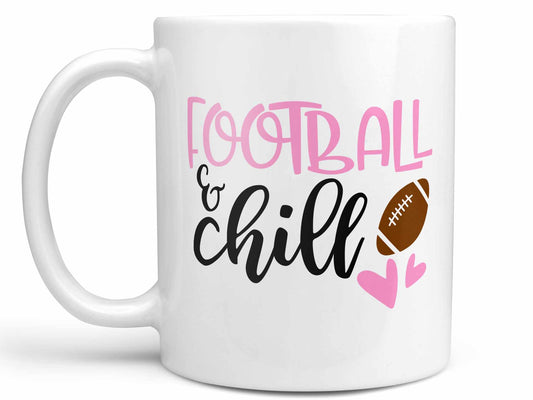 Football and Chill Coffee Mug