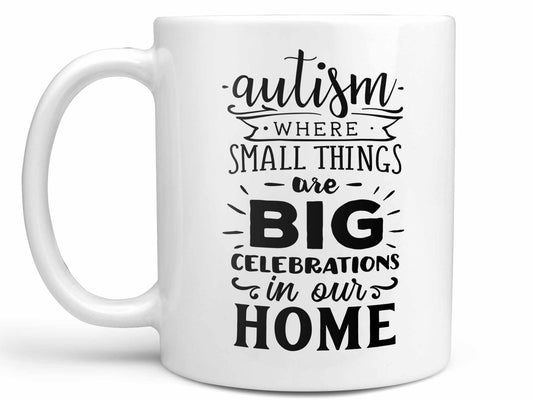 Autism Big Celebrations Coffee Mug