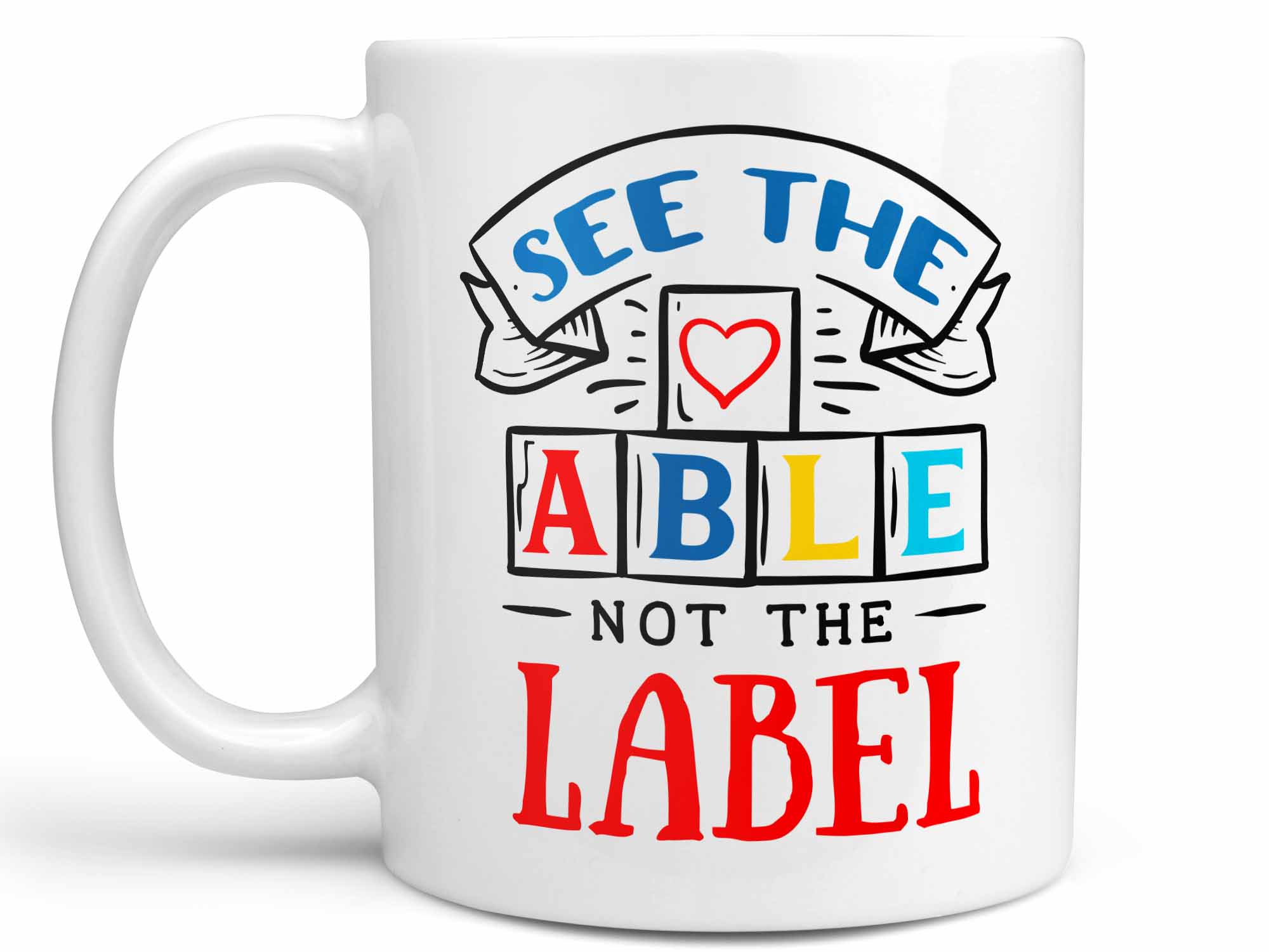 See the Able Autism Coffee Mug