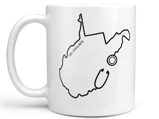 West Virginia Nurse Coffee Mug
