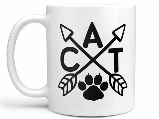 Cat Arrows Coffee Mug