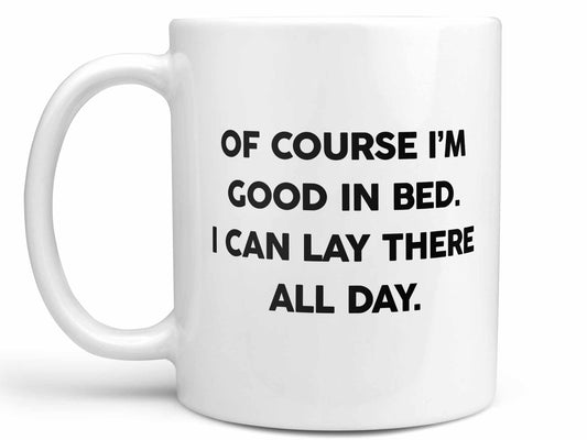 Good in Bed Coffee Mug