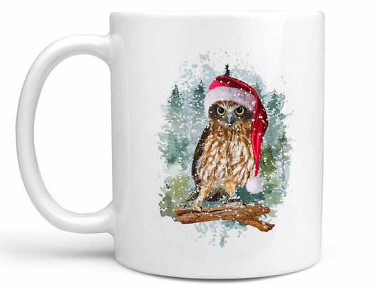 Christmas Owl Coffee Mug