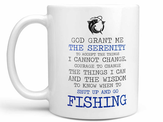 Grant Me Serenity Fishing Coffee Mug
