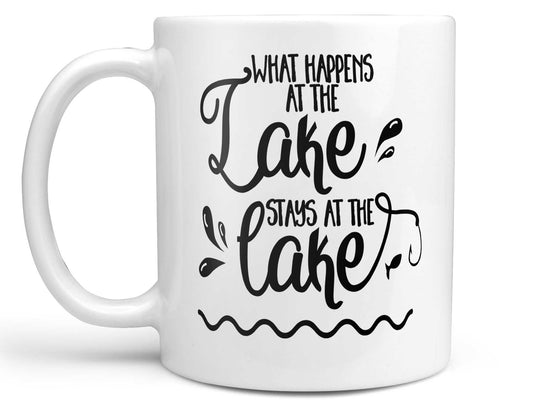 What Happens at the Lake Coffee Mug