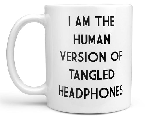 Tangled Headphones Coffee Mug